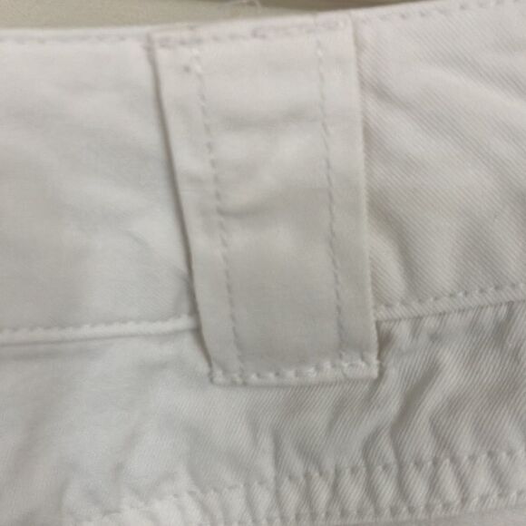 Kate Hill 14 White Zippered Pockets Wide Leg Pants - Picture 11 of 15